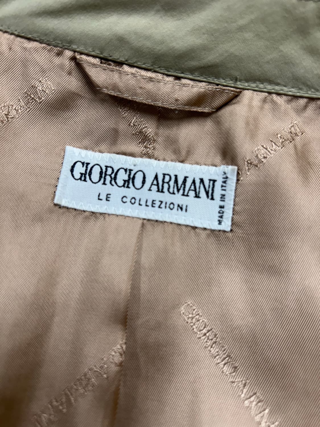 90s 조르지오 아르마니 래글런 코트 상품이미지9