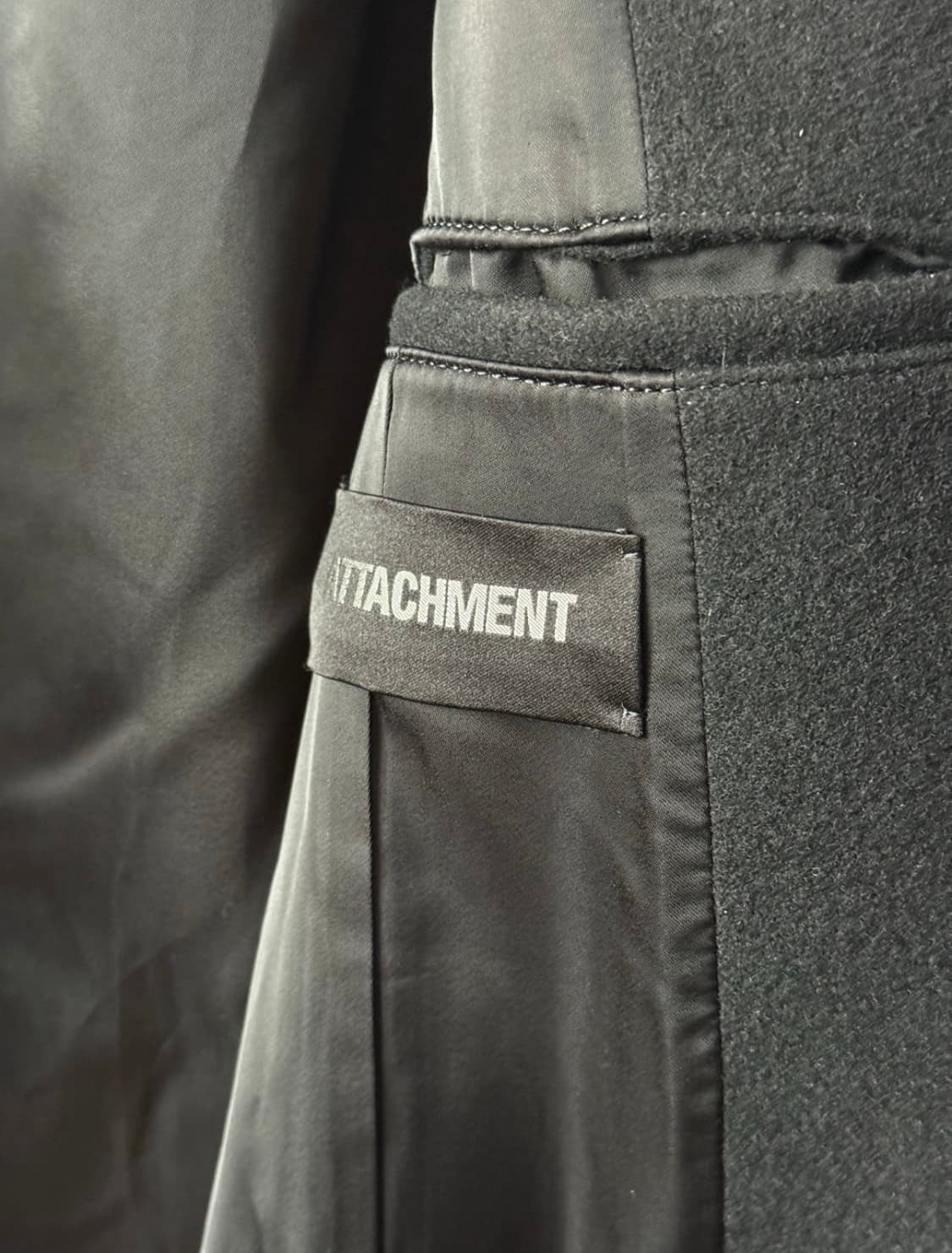 어테치먼트 하이넥 자켓 상품이미지5