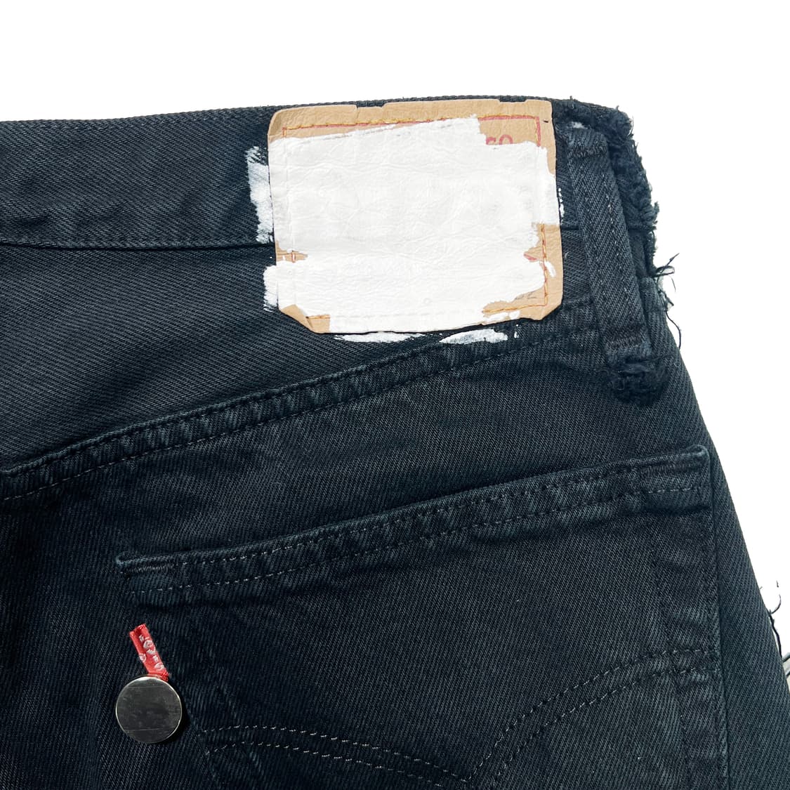 올드파크 리바이스 리메이크 블랙 데님 (L) 상품이미지6