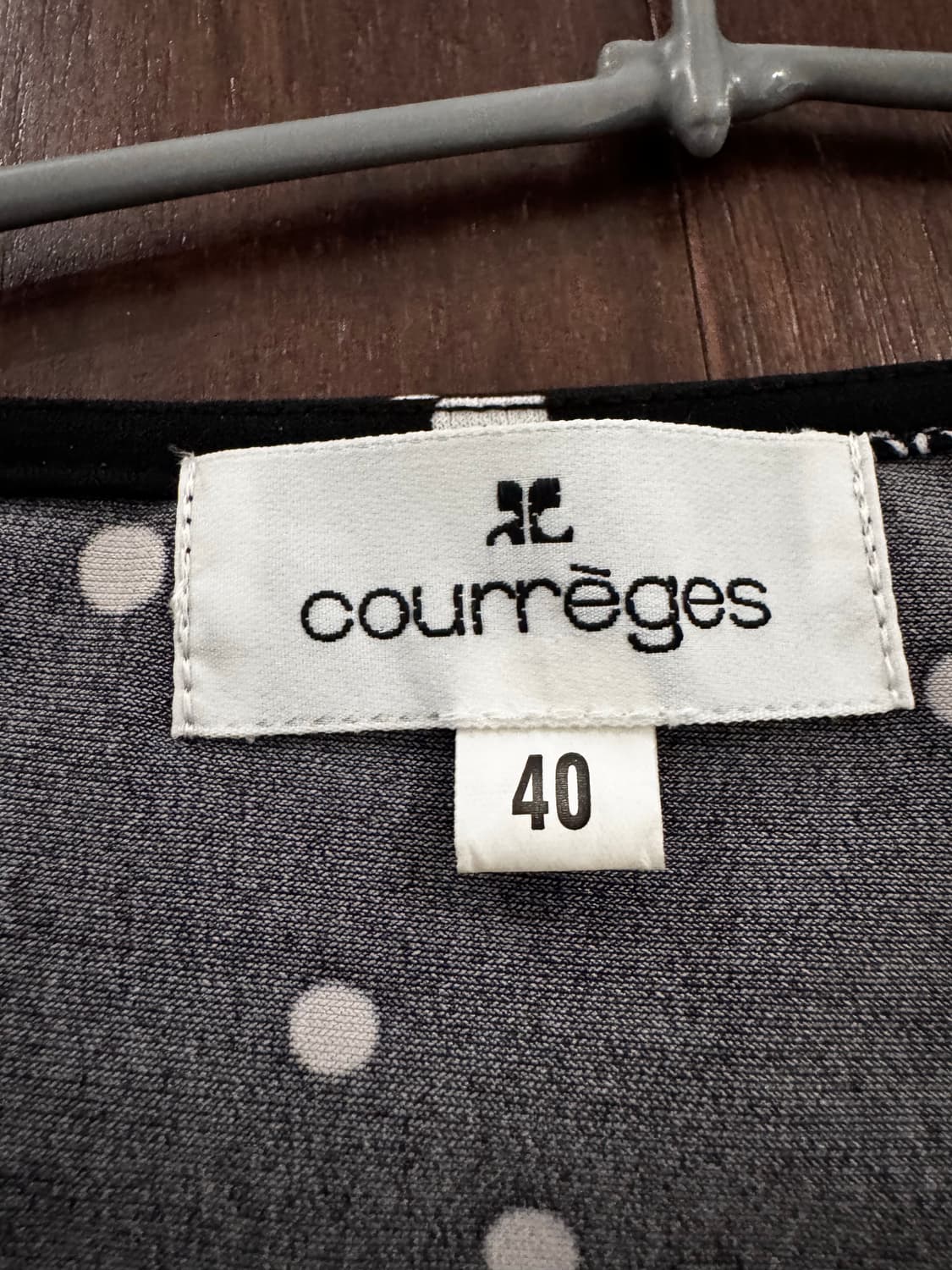 꾸레쥬 도트 미디 원피스 상품이미지4