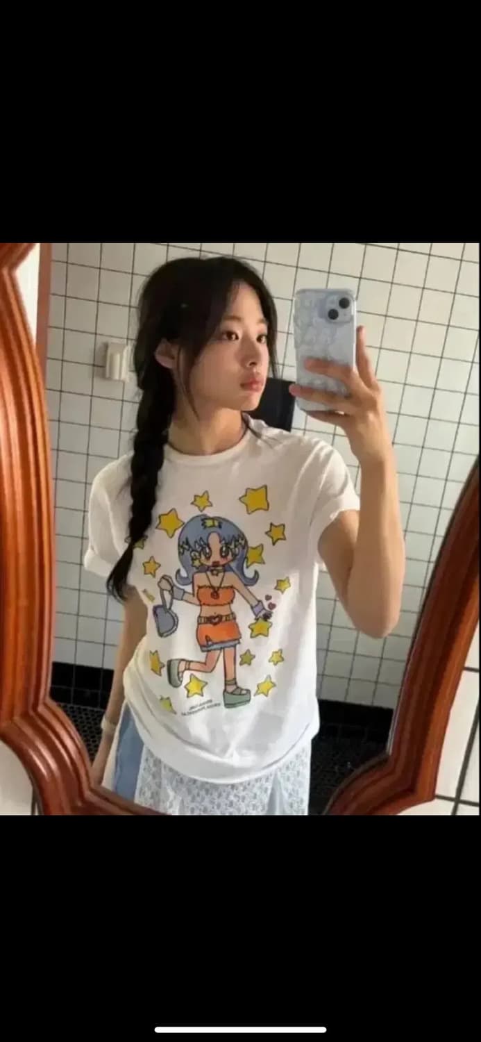소울푸시캣 민지 반팔티 M 상품이미지2