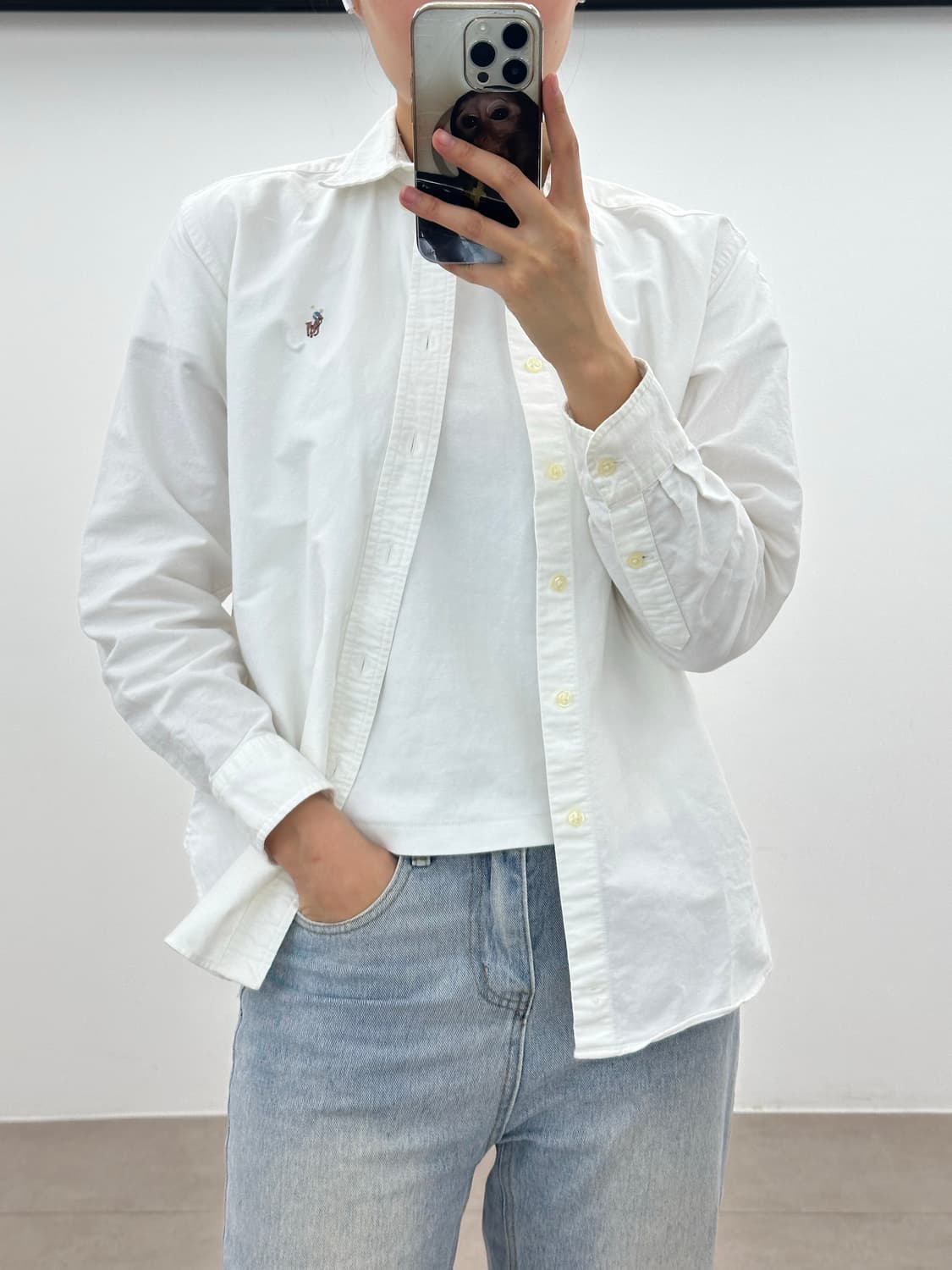 폴로랄프로렌 화이트셔츠 상품이미지1