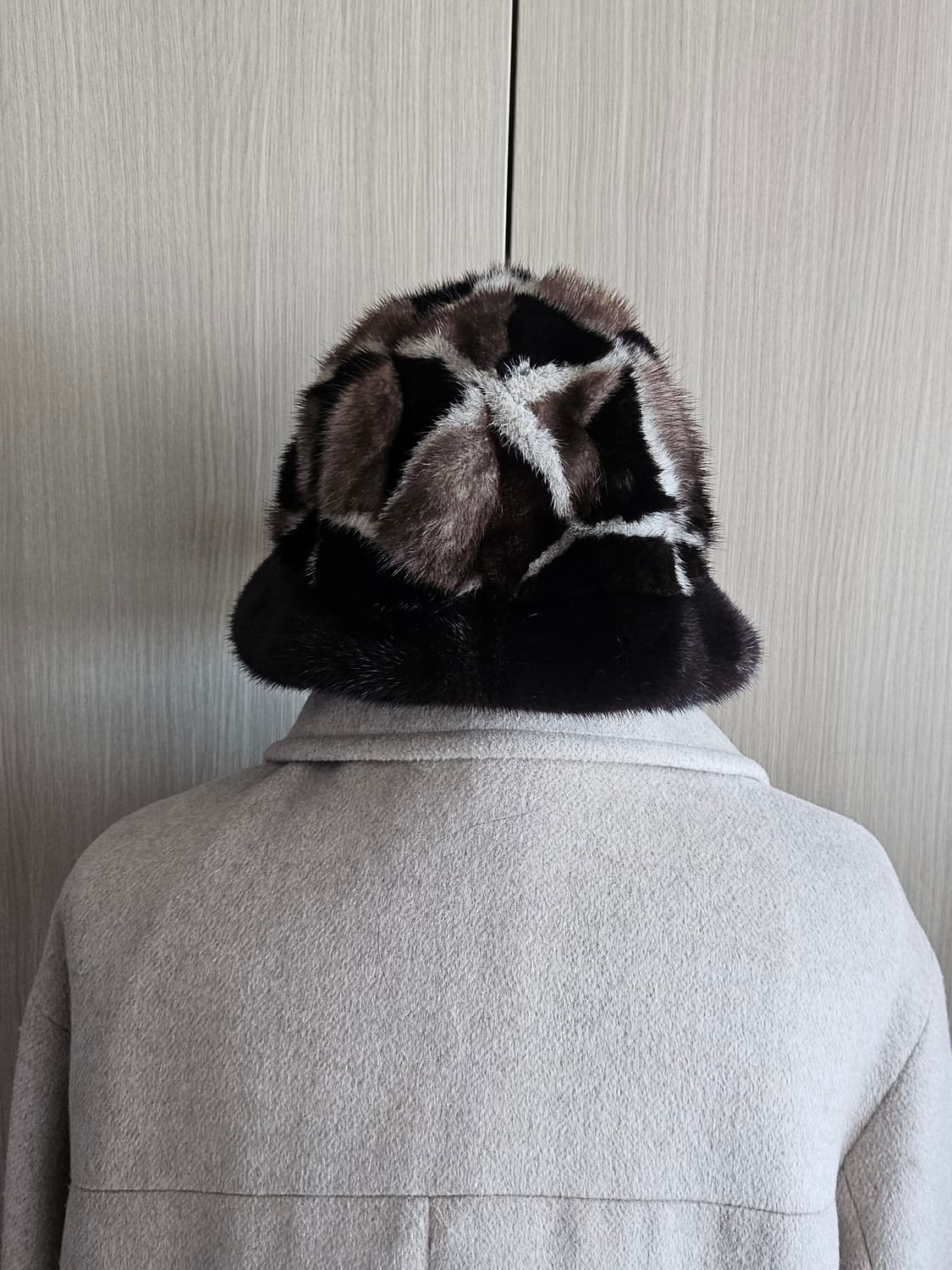 (50만원대)명품 천연 밍크 퍼 모자 (이탈리아 현지구매 새상품 컨디션) 상품이미지4