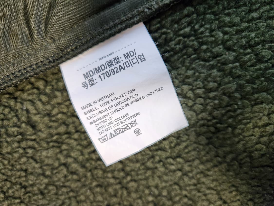 새상품급)언더아머 포터 쓰리인원 방수방풍 바람막이 재킷(기모 플리스 내피 상품이미지10