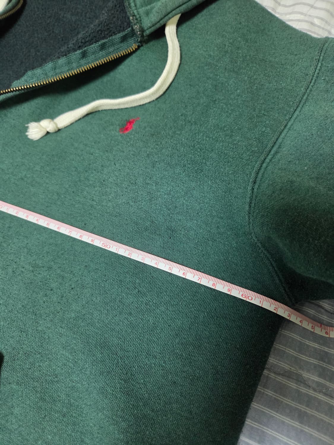 폴로 딥그린 후드집업 L 상품이미지5