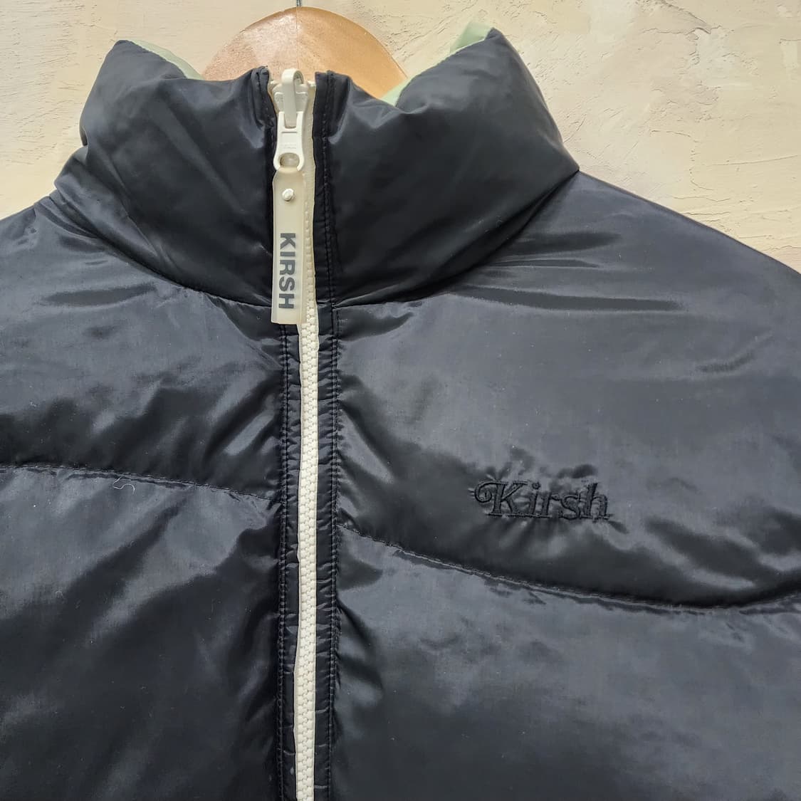 키르시 블랙 양면 숏 패딩  상품이미지3