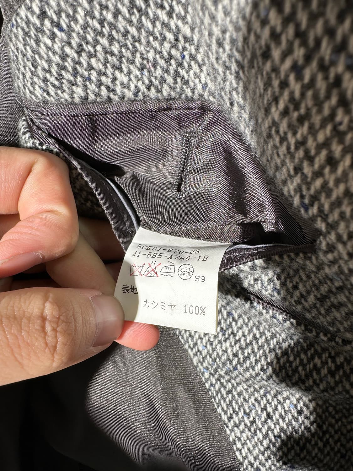 burberry 버버리 캐시미어100 울 블레이저 상품이미지5