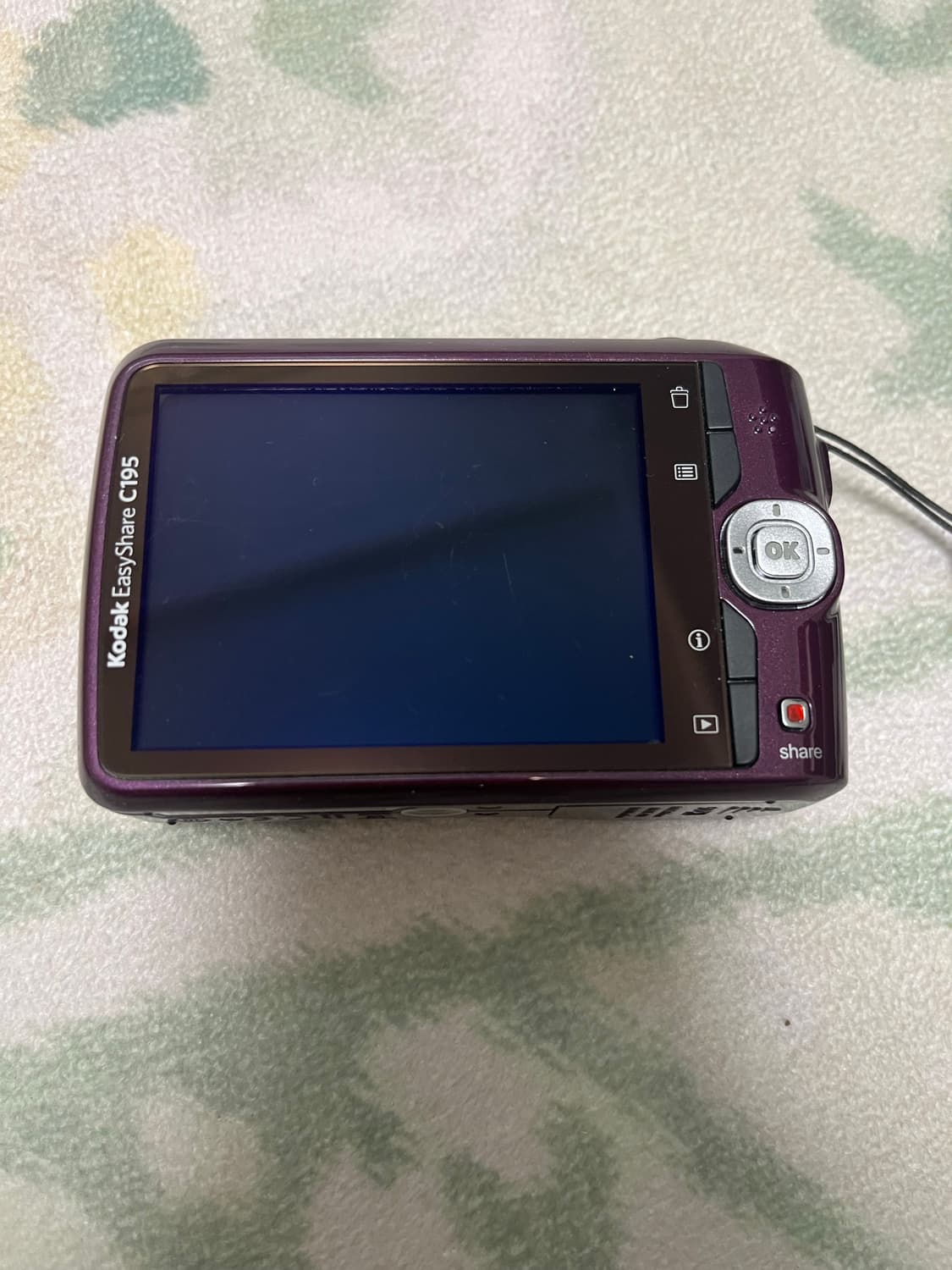 코닥 c195 퍼플 보라 키키 빈티지 카메라 디카 상품이미지2