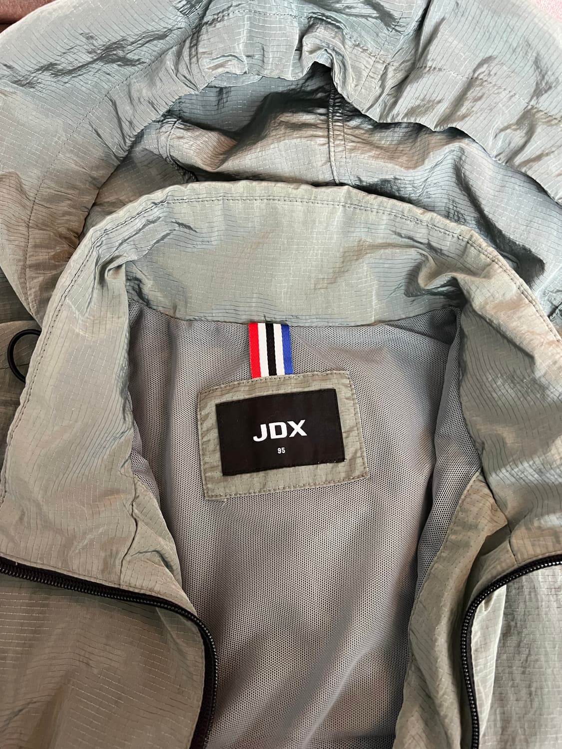 JDX제이디엑스 카키 골프바람막이 후드점퍼
 상품이미지3