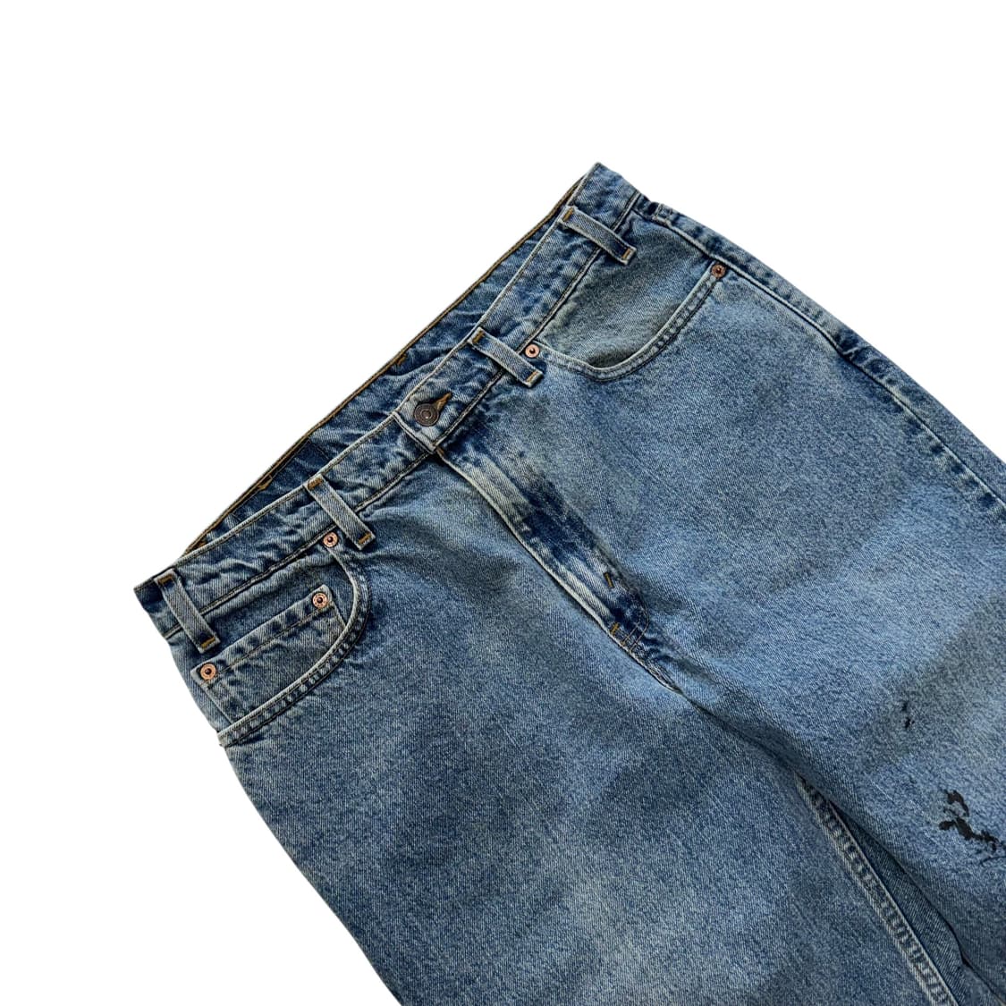 [34.5] 90's 리바이스 550 데님 청바지 USA [LV1285] 상품이미지2