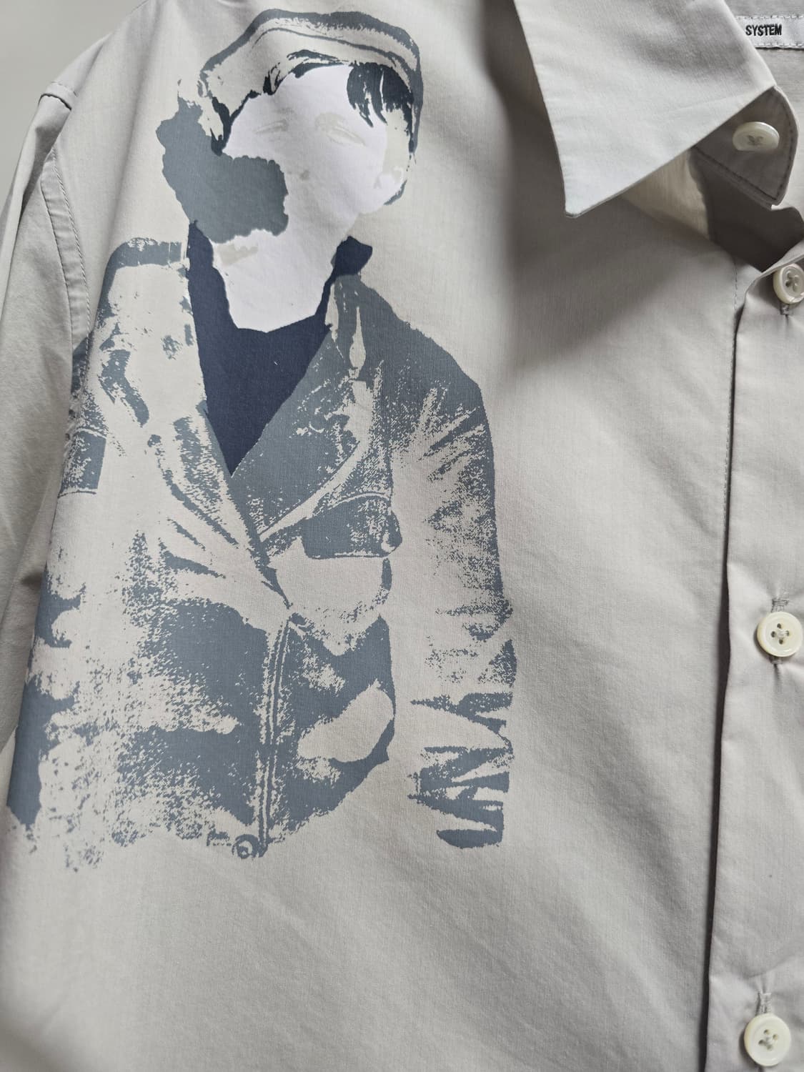한섬)시스템 옴므  프린팅 셔츠 105 상품이미지3