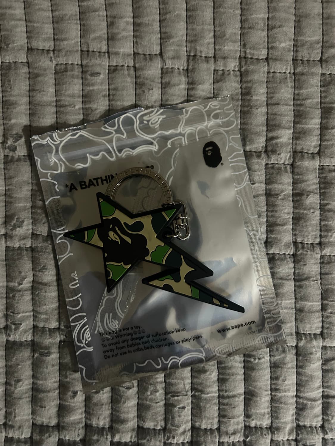 베이프 카모 스타 키링 상품이미지1