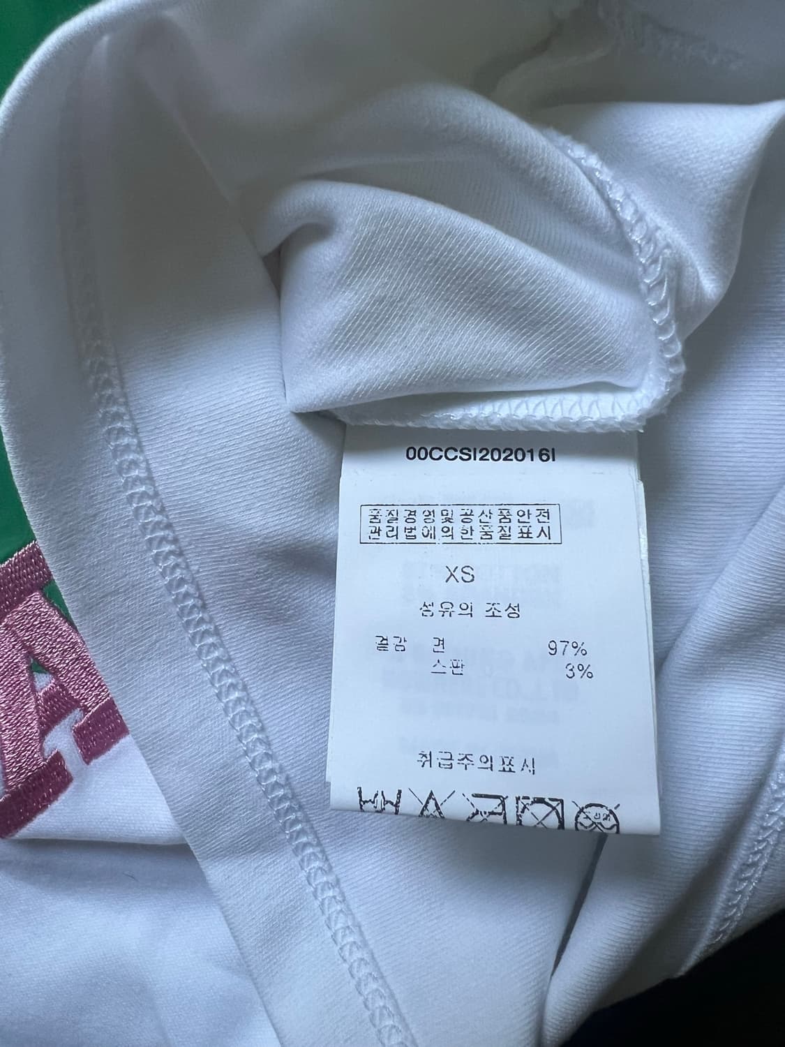 에이프 크롭 반팔티 상품이미지4