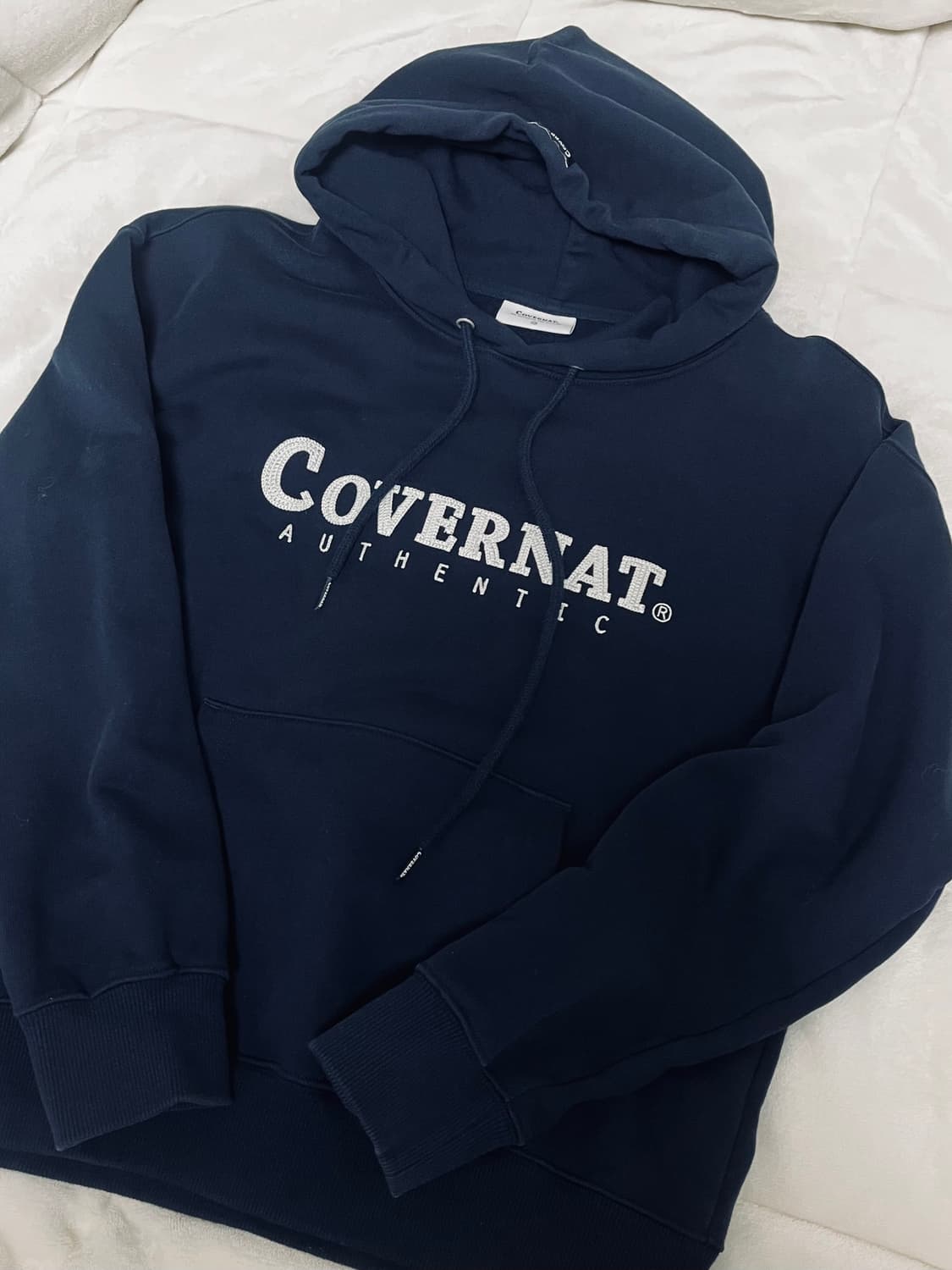 커버낫 네이비 후드티 상품이미지1