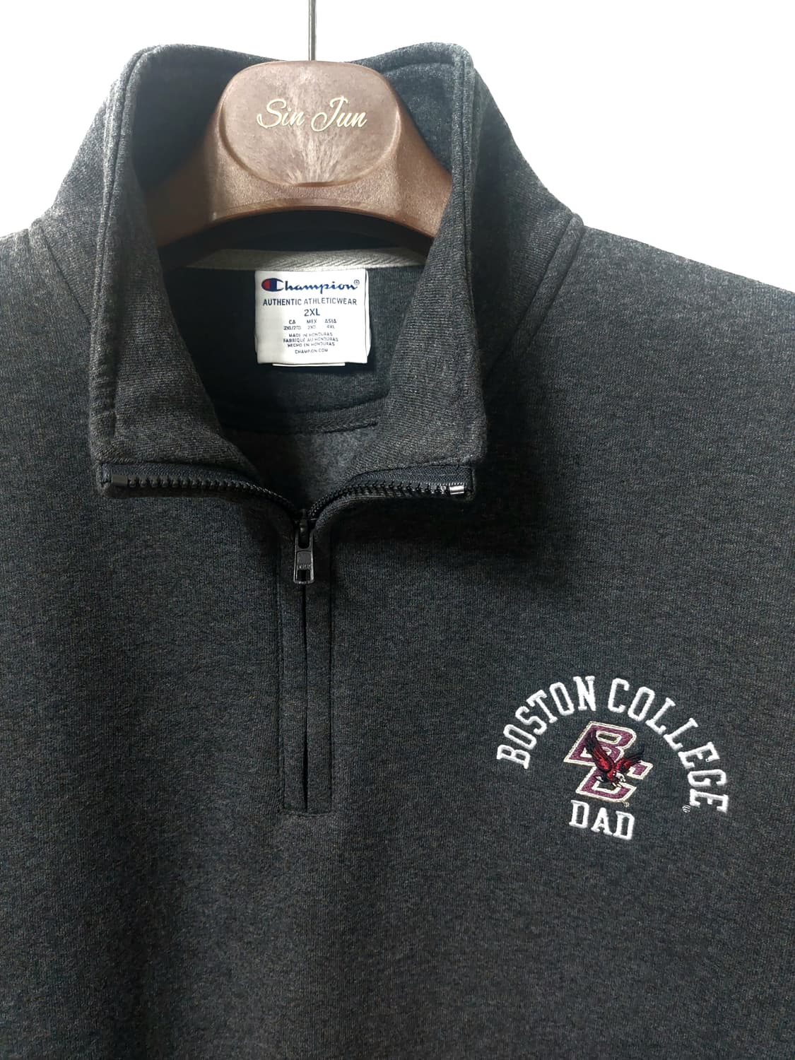 챔피온 기모 반집업 120 상품이미지1