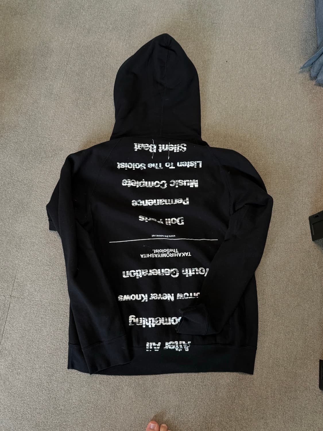 더솔로이스트 후드 상품이미지2