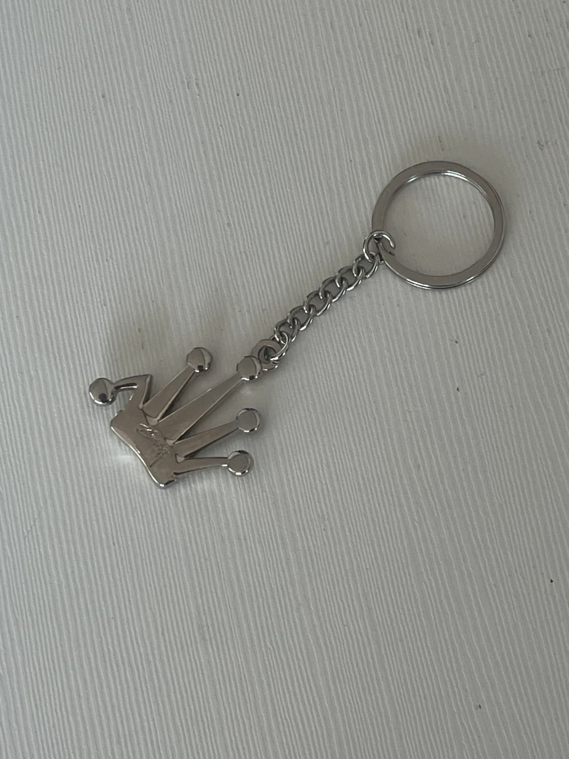 스투시 메탈 벤트 크라운 키링 키체인 실버 상품이미지2