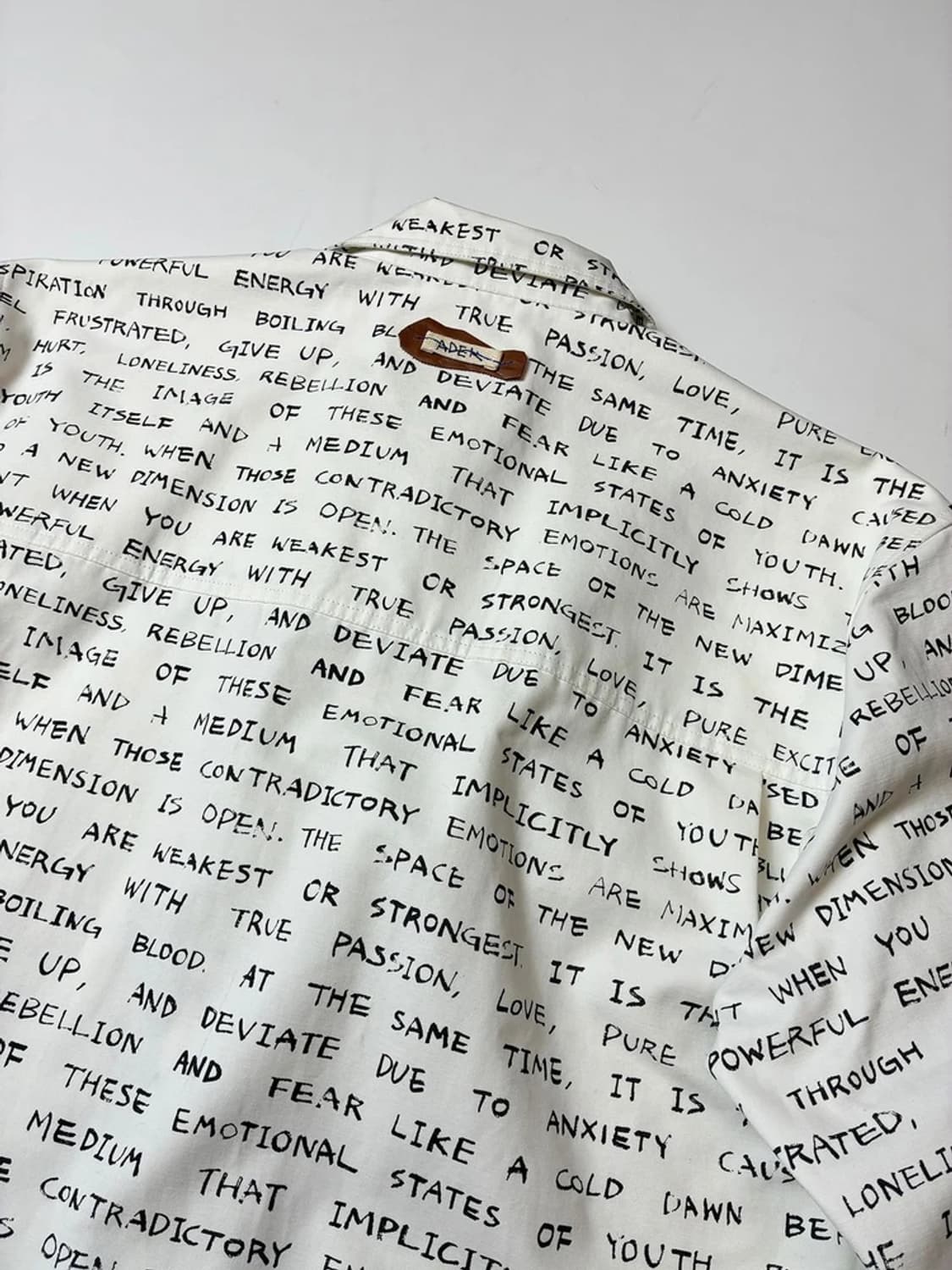 아더에러 ADER ERROR 20FW 히든 버튼 패턴 셔츠 PN8892 상품이미지6