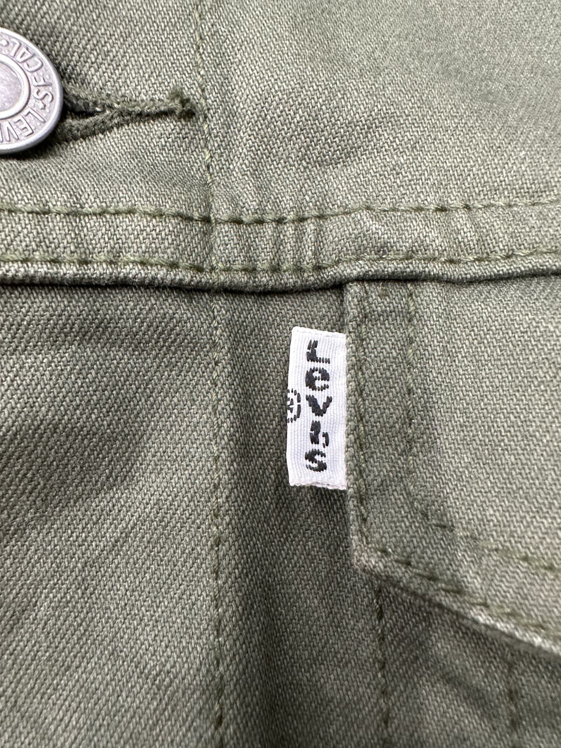 Levi's 카키색 자켓 상품이미지2