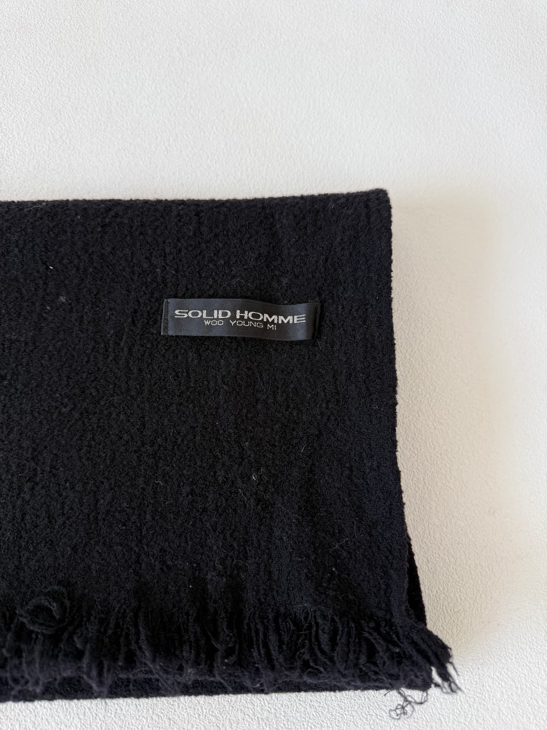 솔리드옴므 우영미(SOLID HOMME) 머플러 상품이미지4