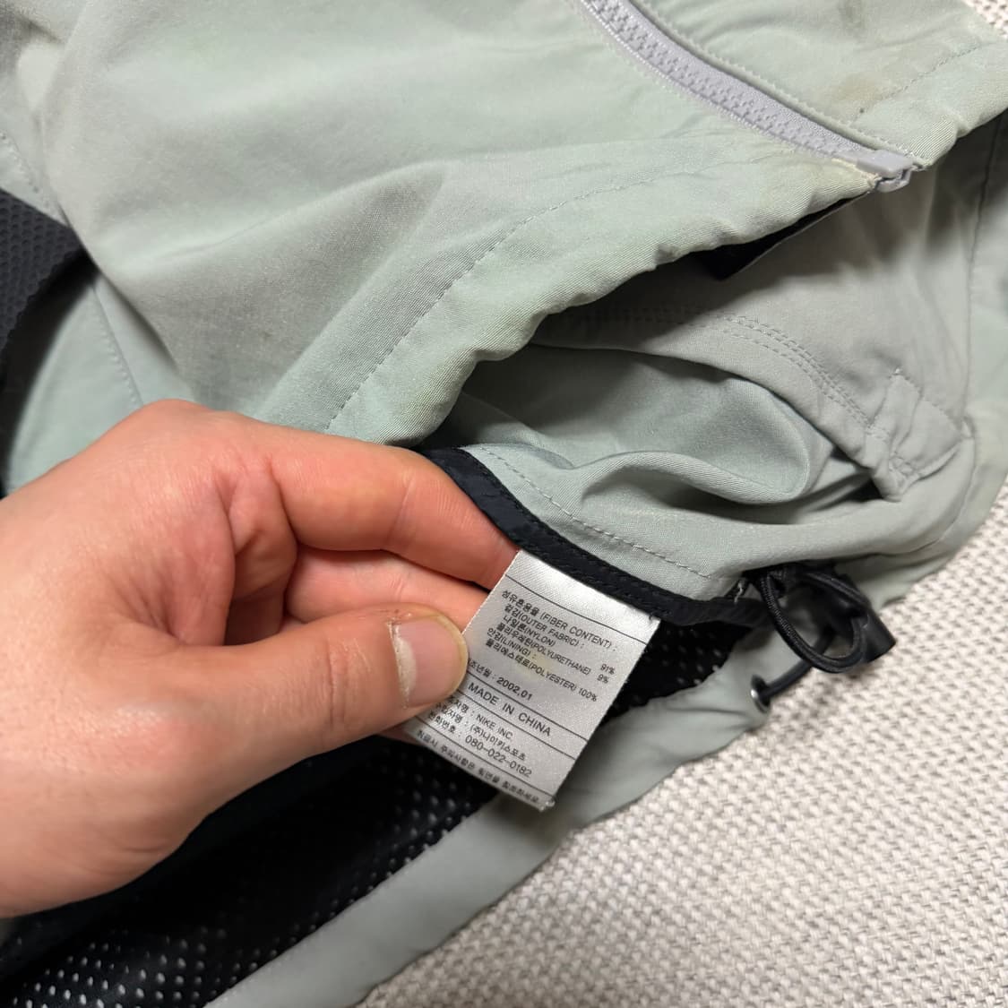 00s 나이키 올드스쿨 바람막이 자켓 상품이미지4