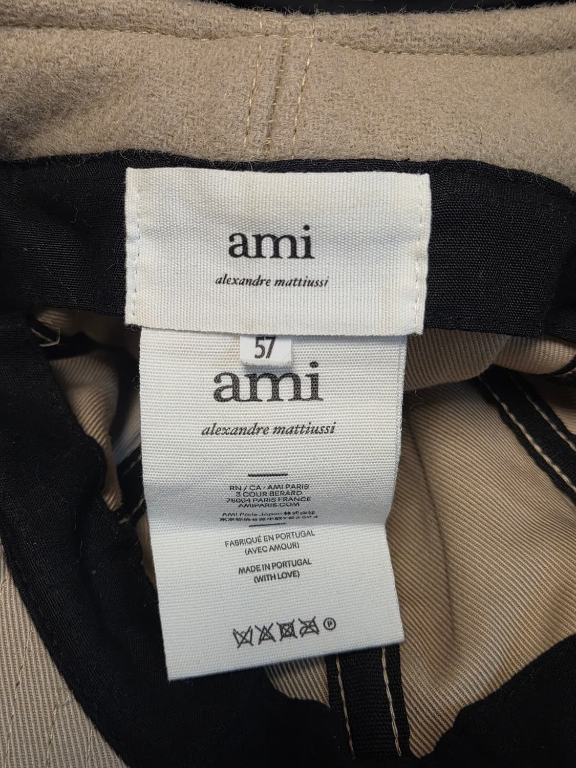 아미 울 이어플랩 캡 AMI Wool Earflap Cap 상품이미지5