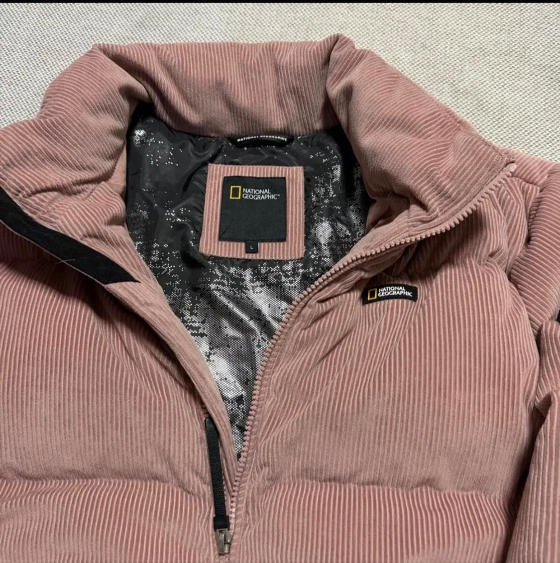 내셔널지오그래픽 코듀로이 패딩 상품이미지4