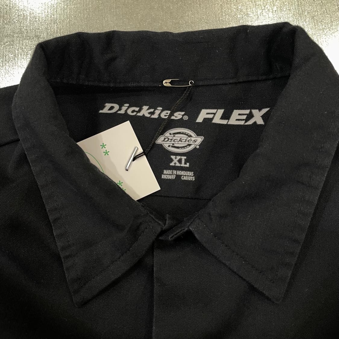 (XL) Dickies 디키즈 워크 셔츠 블랙 상품이미지9