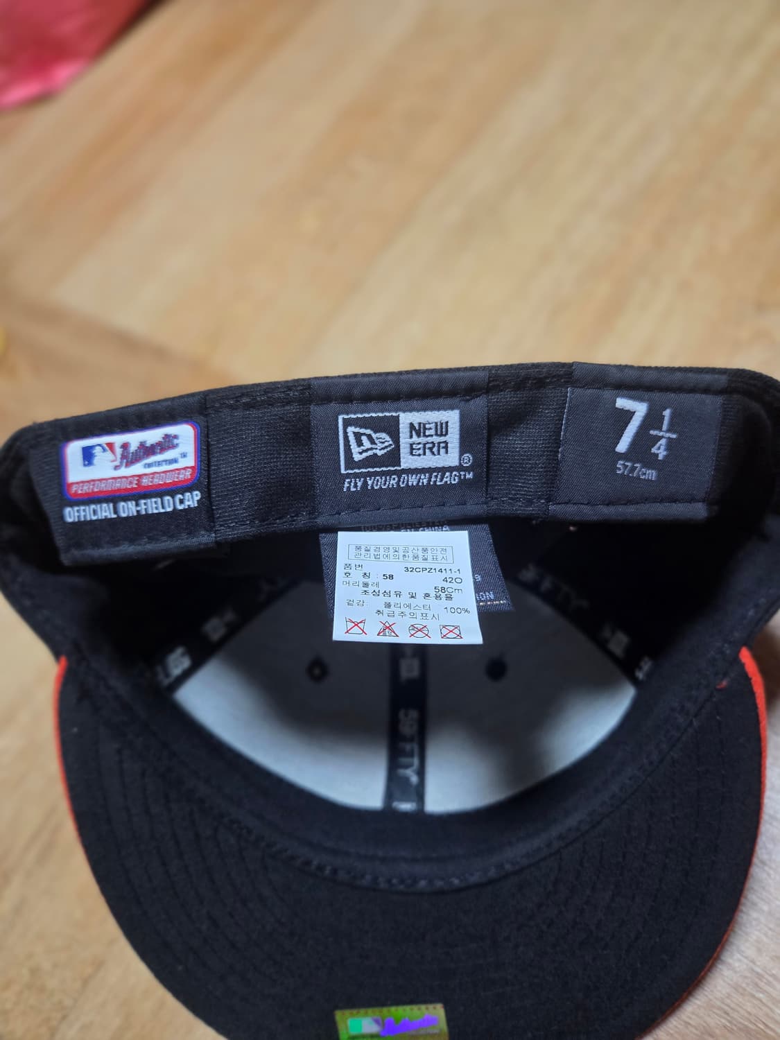 메이저리그 볼티모어 오리올스 뉴에라 어센틱 모자 상품이미지3