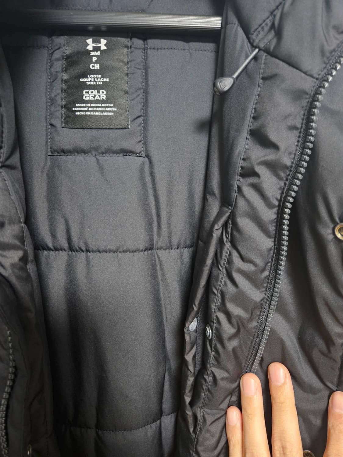 언더아머 벤치 코트 합성솜 자켓 상품이미지4