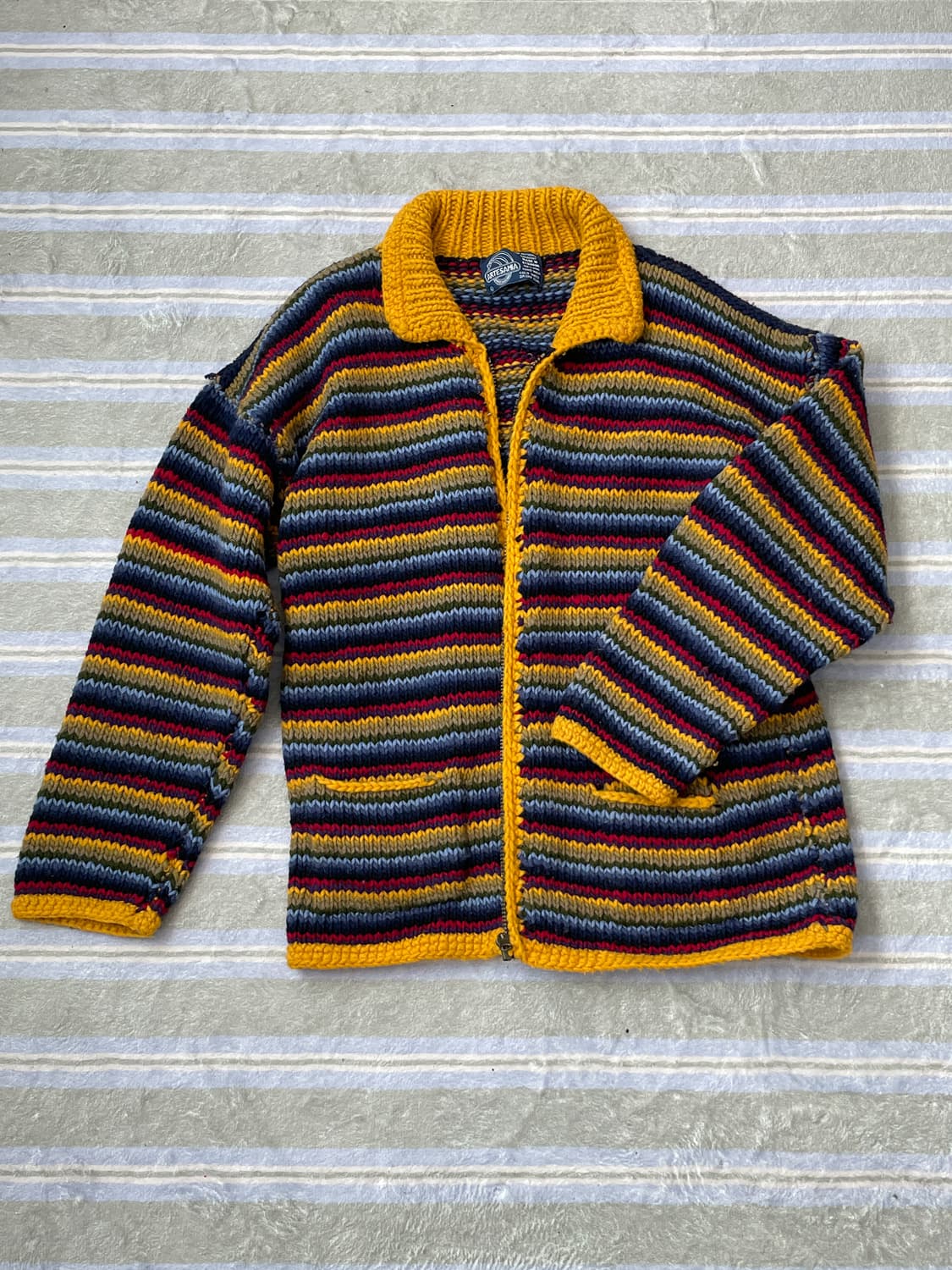 ARTESANIA 에스닉 핸드메이드 니트 가디건 상품이미지5