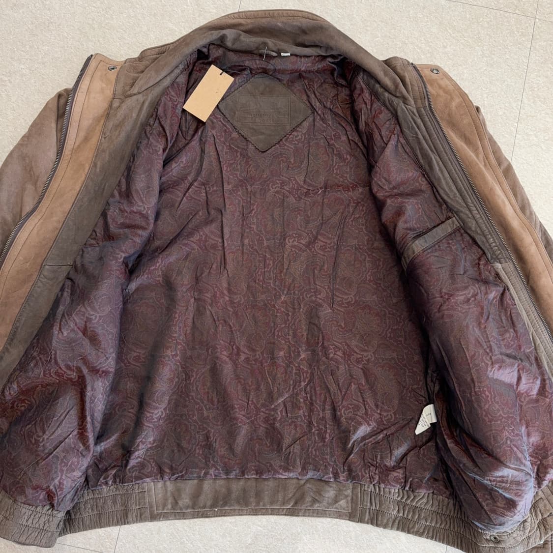 라운드트리앤요크 리얼 레더 자켓 상품이미지4