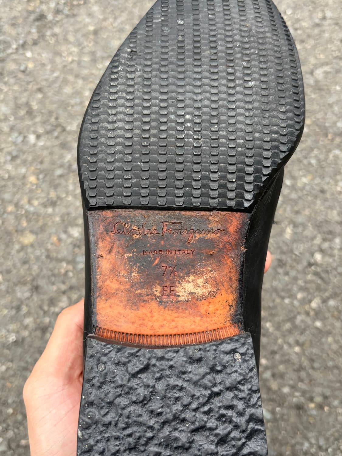 페라가모 레더 페니 로퍼 상품이미지5