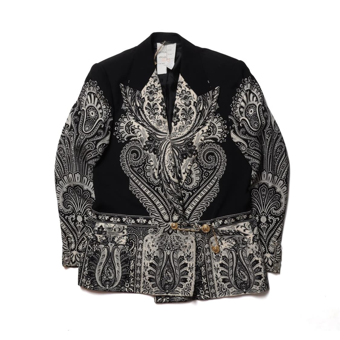 베르사체 Gianni Versace Paisley Silk Blazer 상품이미지1