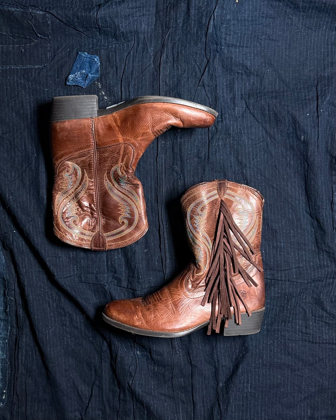 Ariat 프린지 팬시 웨스턴 부츠 US6.5 상품이미지1