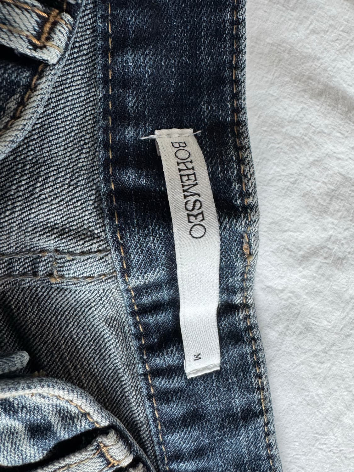 BOHEMIAN SEOUL 데님 부츠컷 상품이미지4