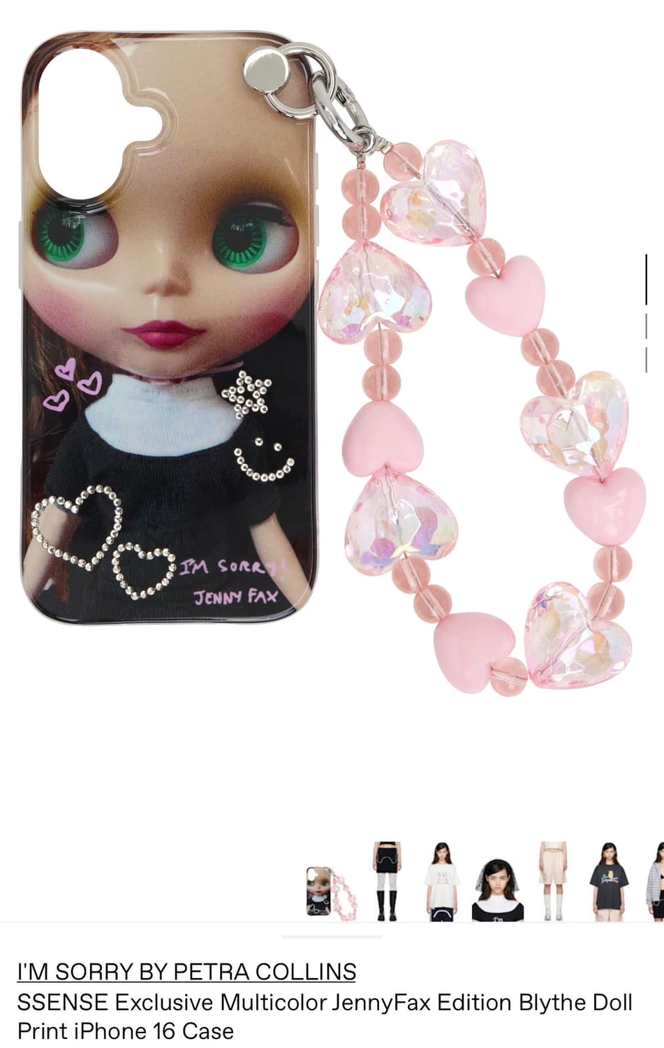 아이폰 16 케이스 I’M SORRY 상품이미지1