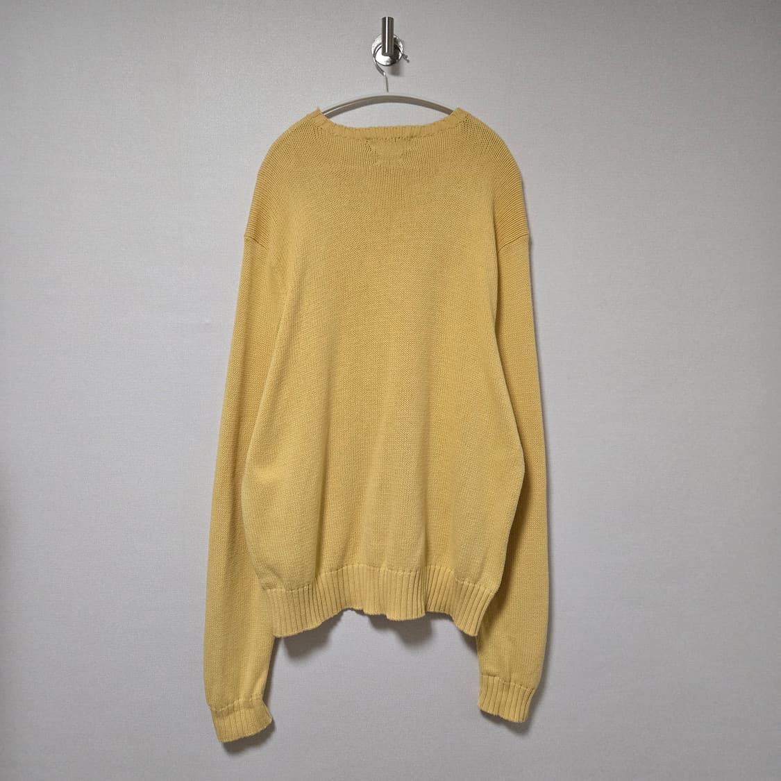 폴로랄프로렌 옐로우 오버핏 니트 / 남성 니트/ 남자 니트 상품이미지4