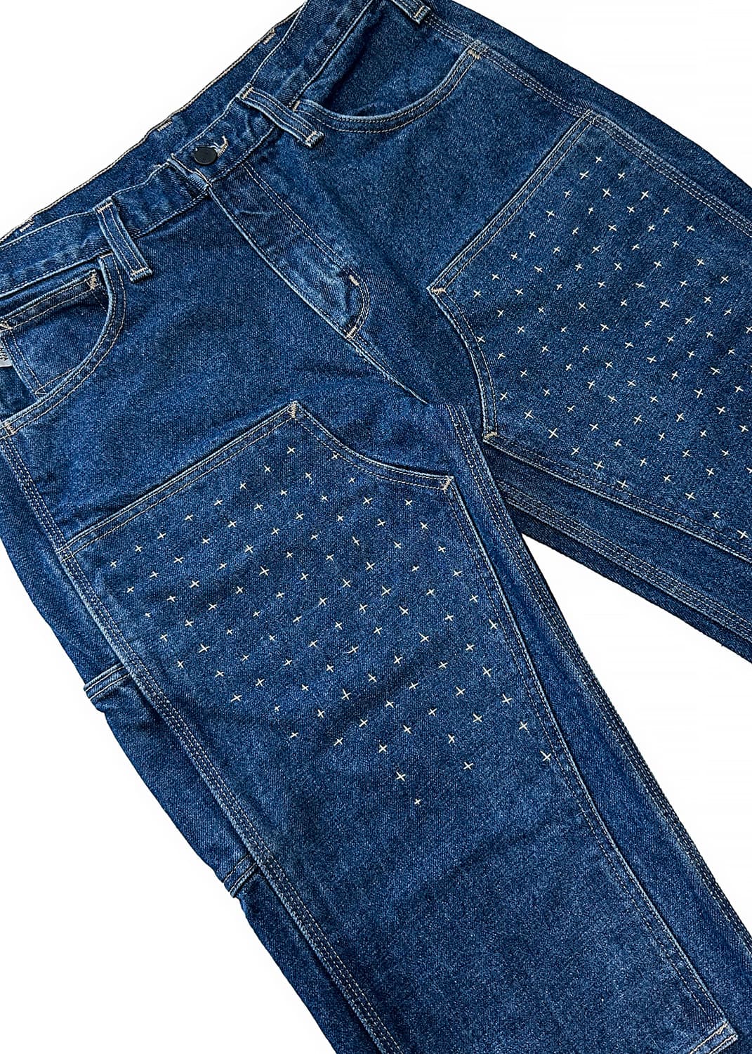 칼하트 더블니 팬츠(Carhartt Sashiko denim) 상품이미지1