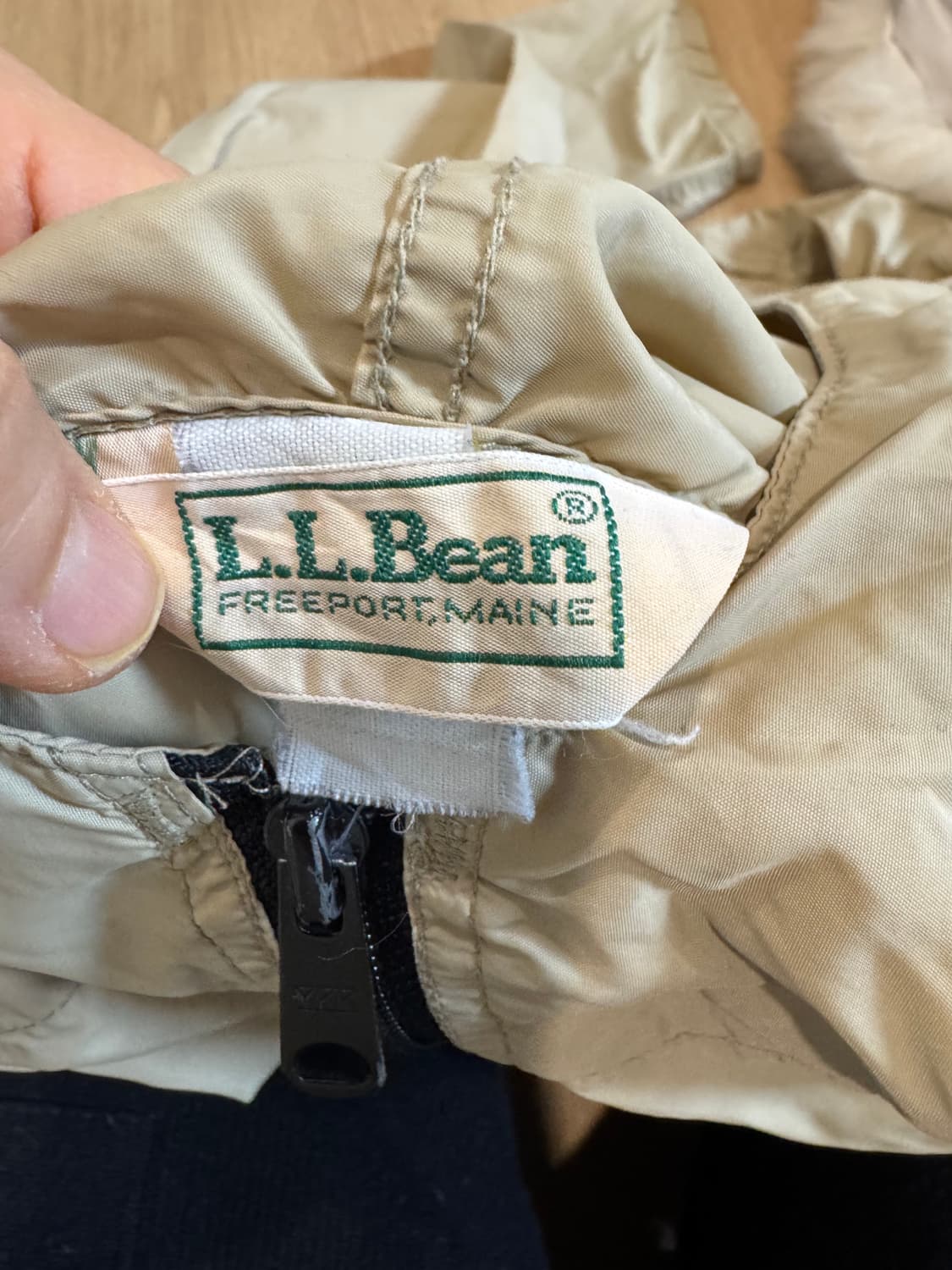 엘엘빈 빈티지 아노락 바람막이 자켓 상품이미지4