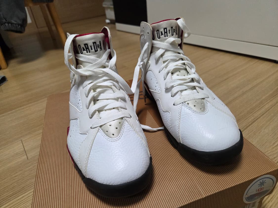 나이키 에어 조던 7 레트로 카디널 상품이미지4