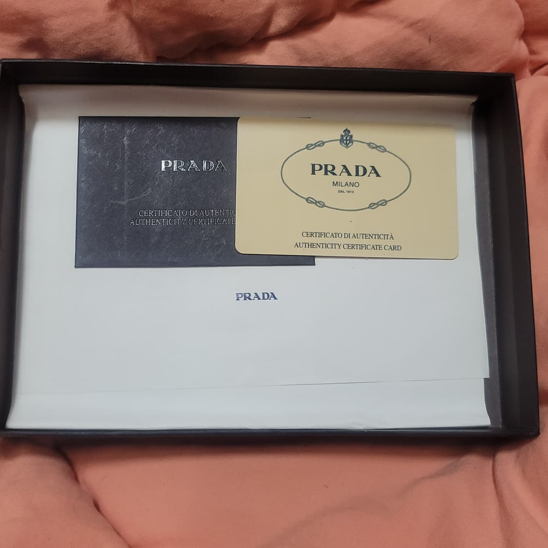 프라다 테수도 지갑 네이비 상품이미지3