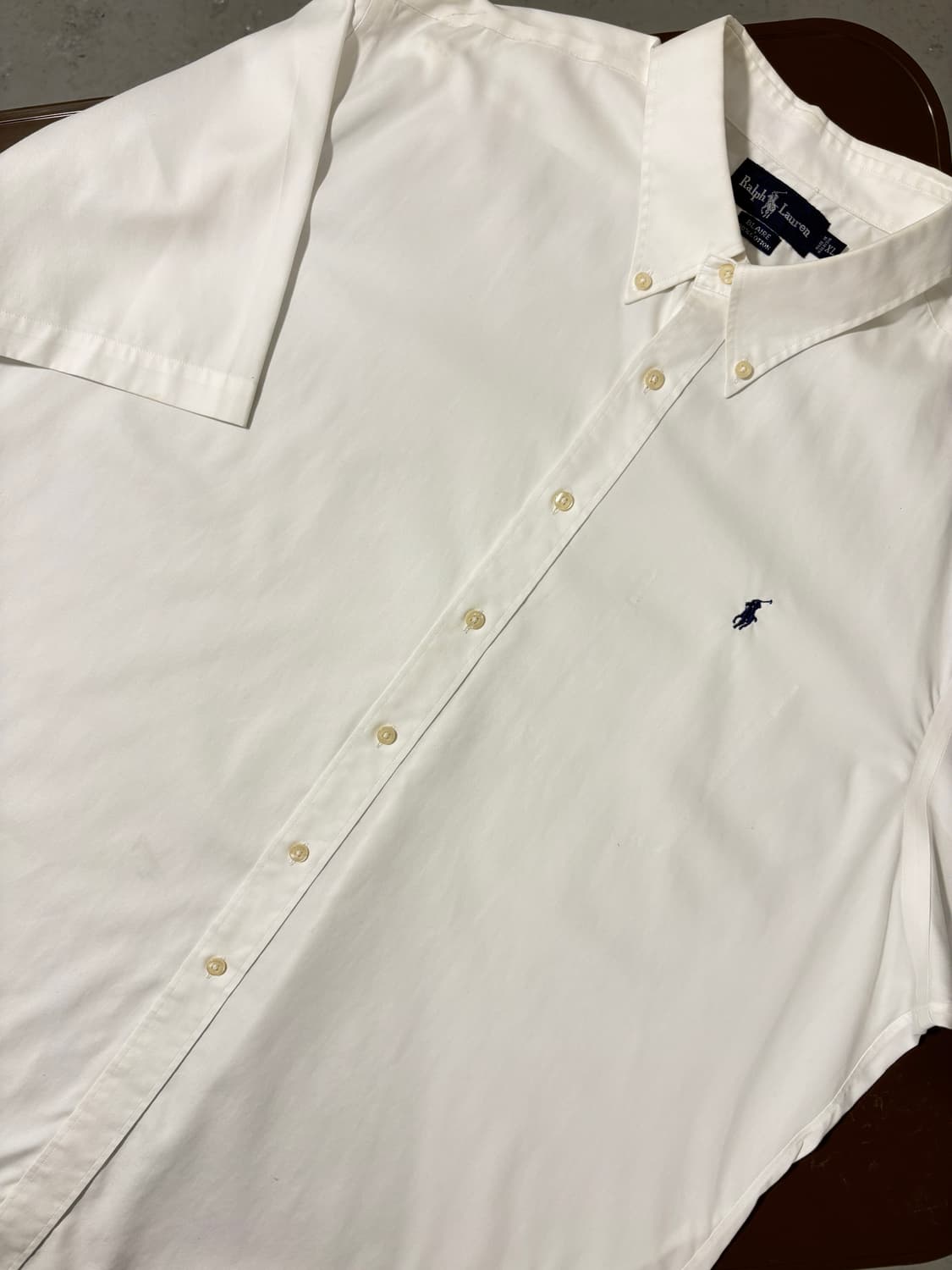 폴로 흰색 반팔셔츠 상품이미지3