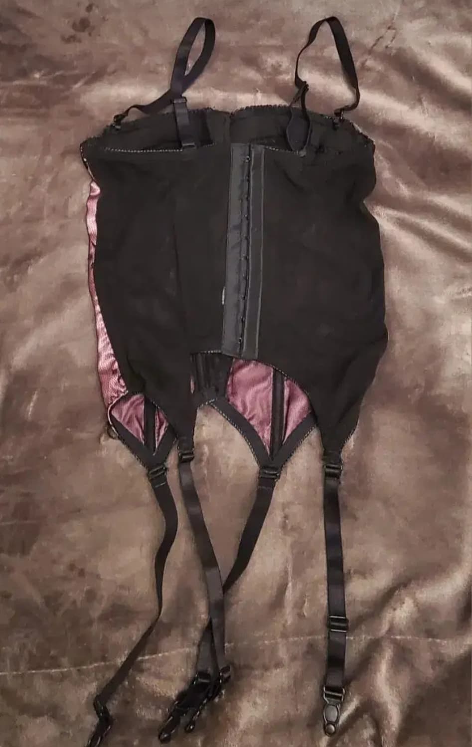 아보라빈티지 핑크 코르셋 상품이미지2