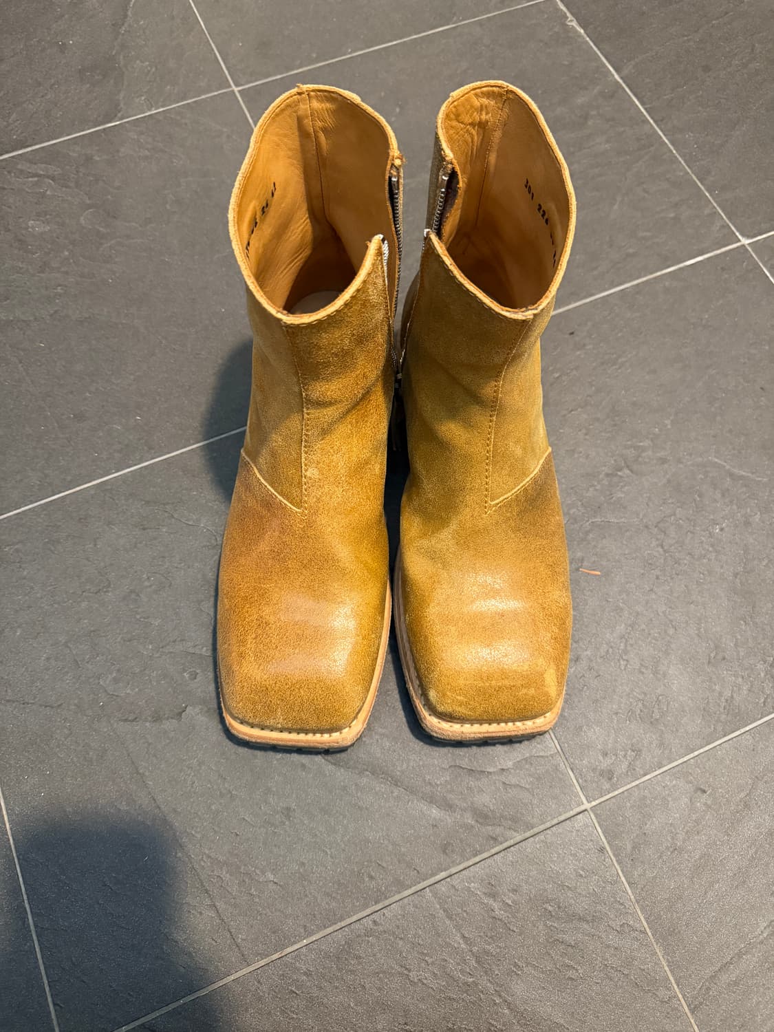 아워레가시 탠 엔진 부츠 상품이미지5