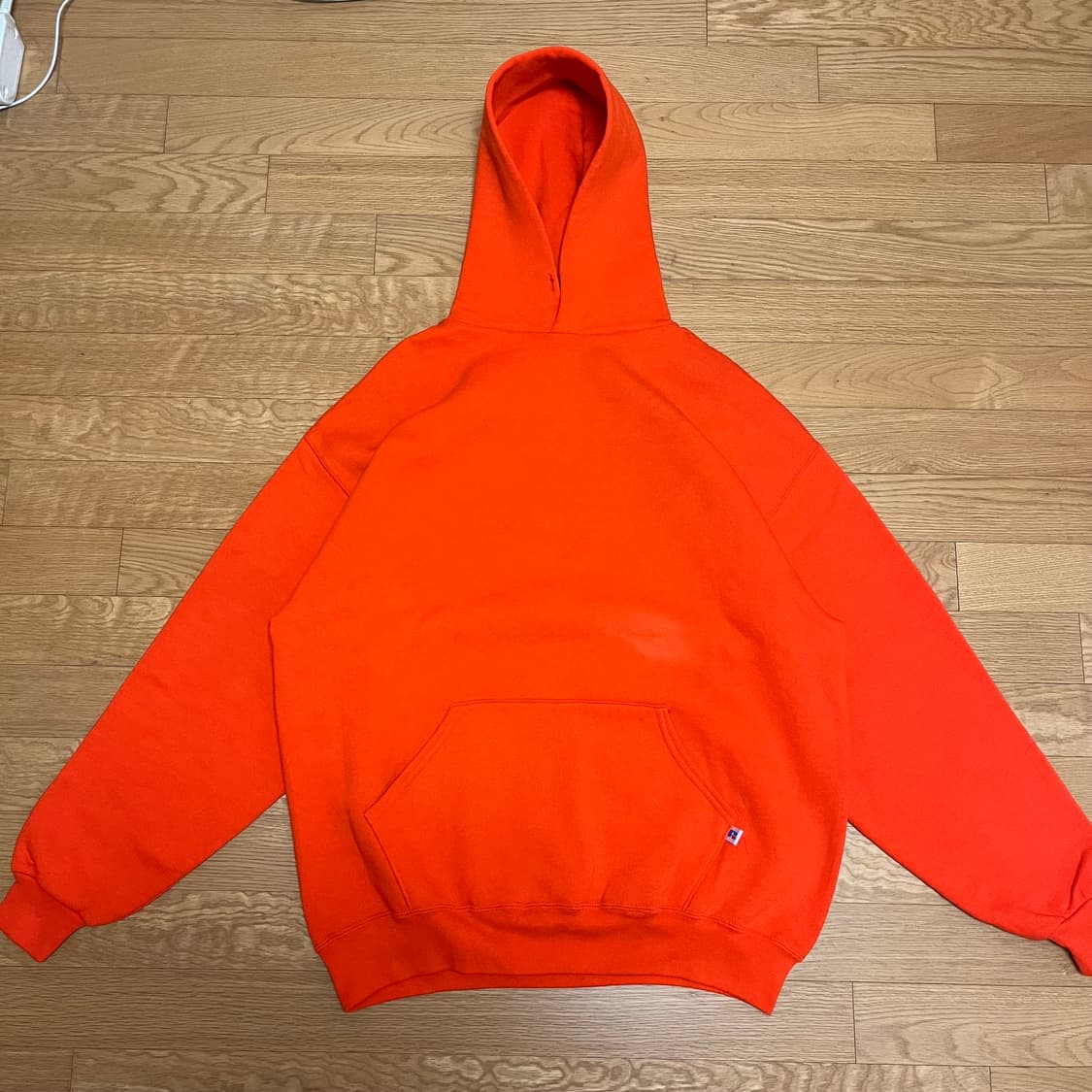 [XL] 90s 빈티지 러셀 후드티 오렌지 상품이미지1