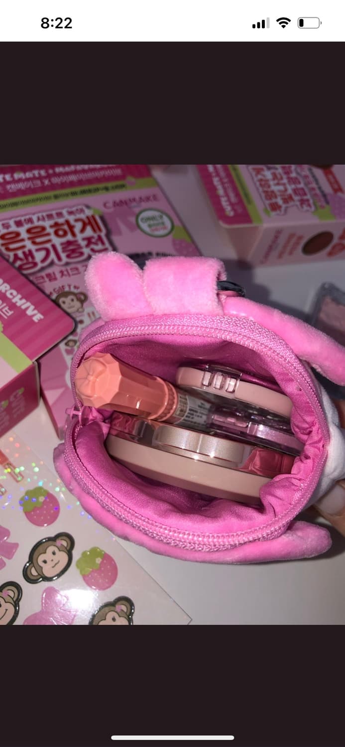 캔메이크 딸기 파우치 상품이미지2