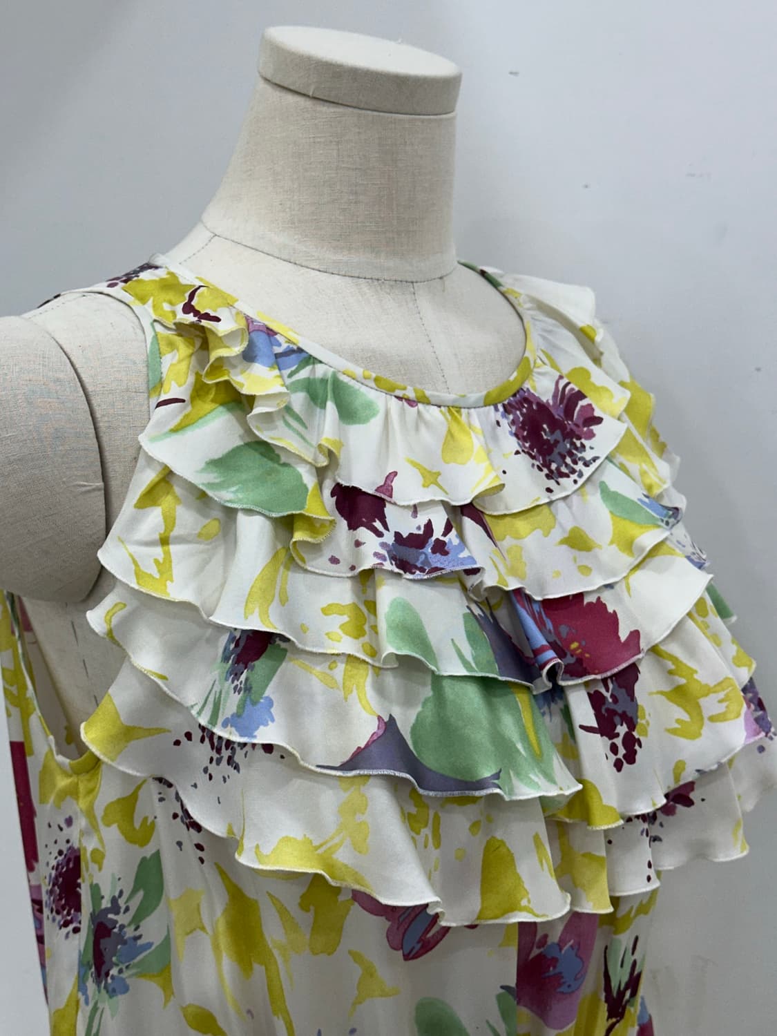 에트로 실크 플라워 원피스 상품이미지6