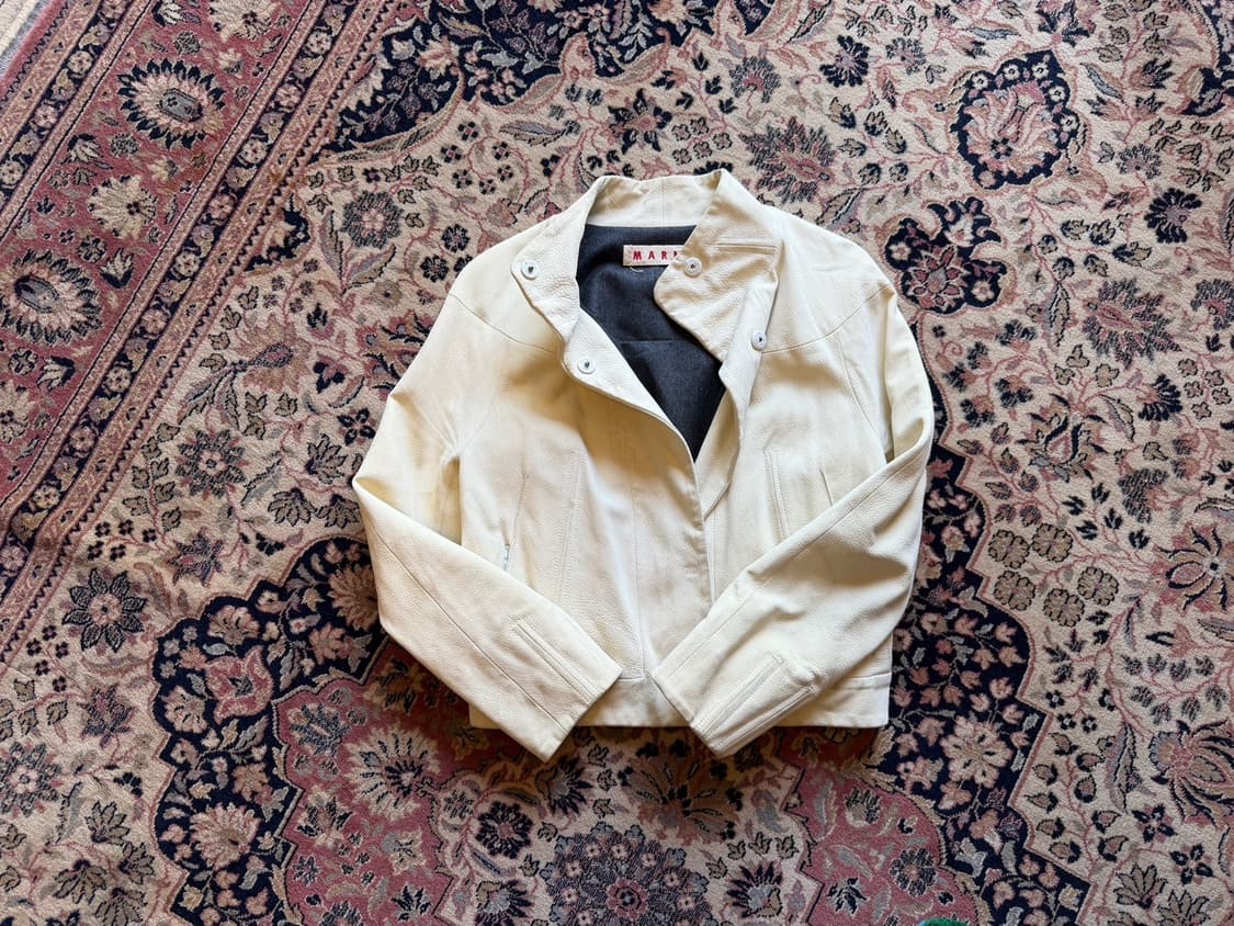 마르니 램스킨 레더 자켓 55 상품이미지1