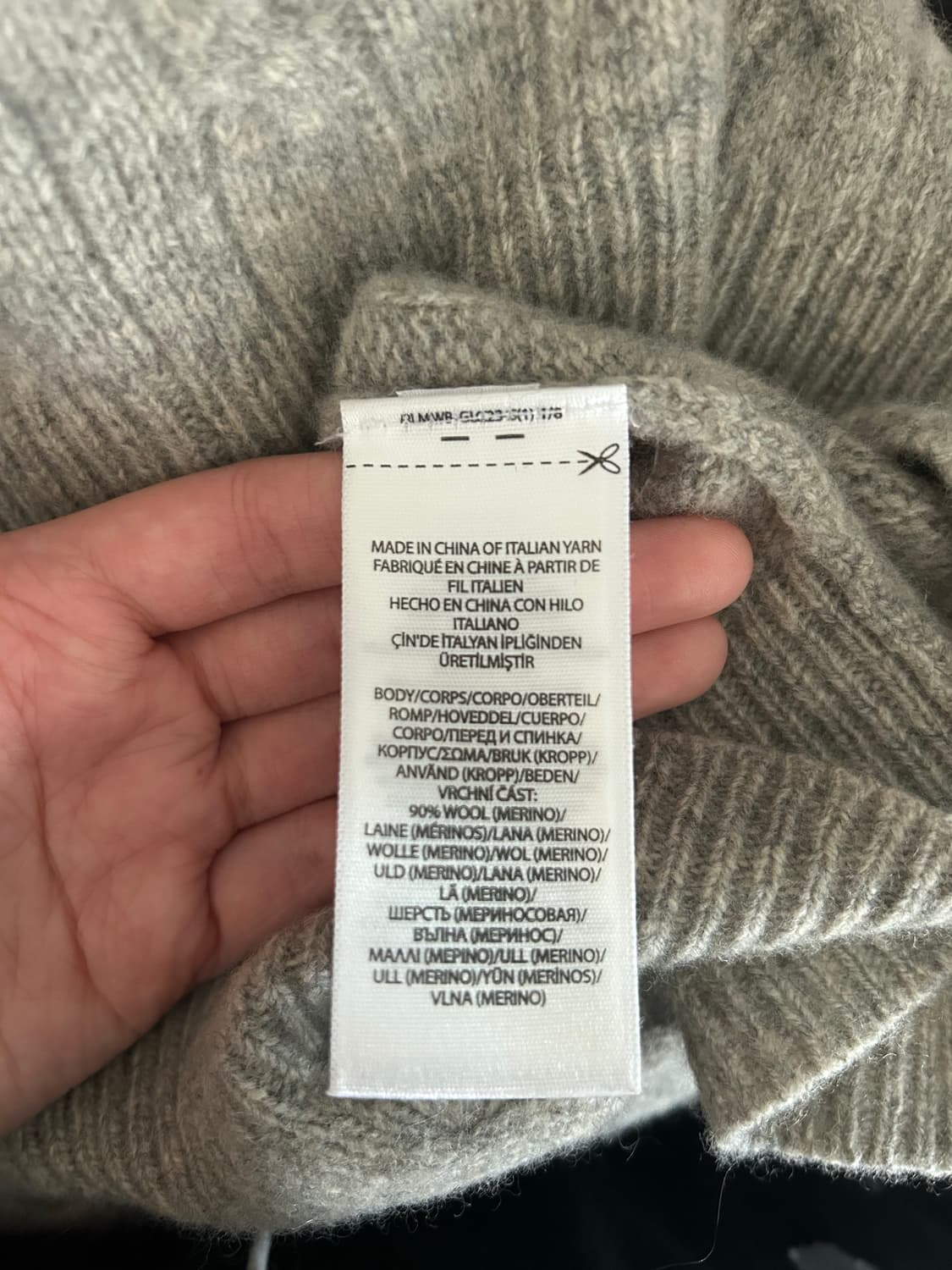 폴로 랄프로렌 여성 케이블 니트 M 상품이미지5